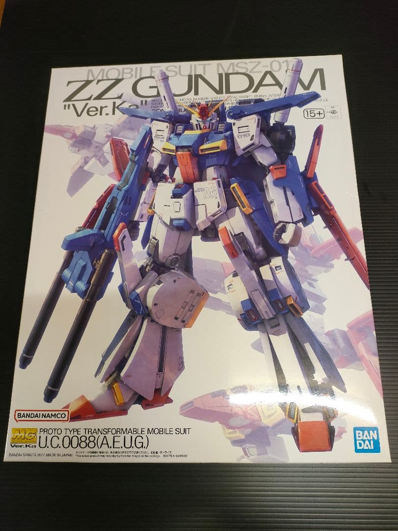ZZガンダム Ver.Ka 1/100 プラモデル
