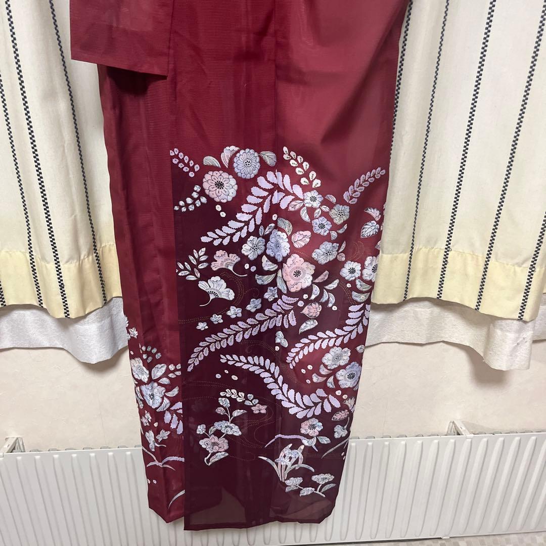 洗える絽の訪問着