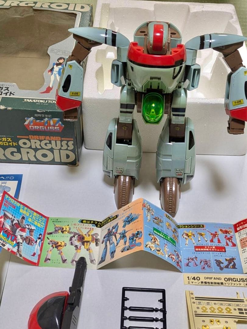 超時空世紀 オーガス 1/40 オーガロイド タカトクトイス