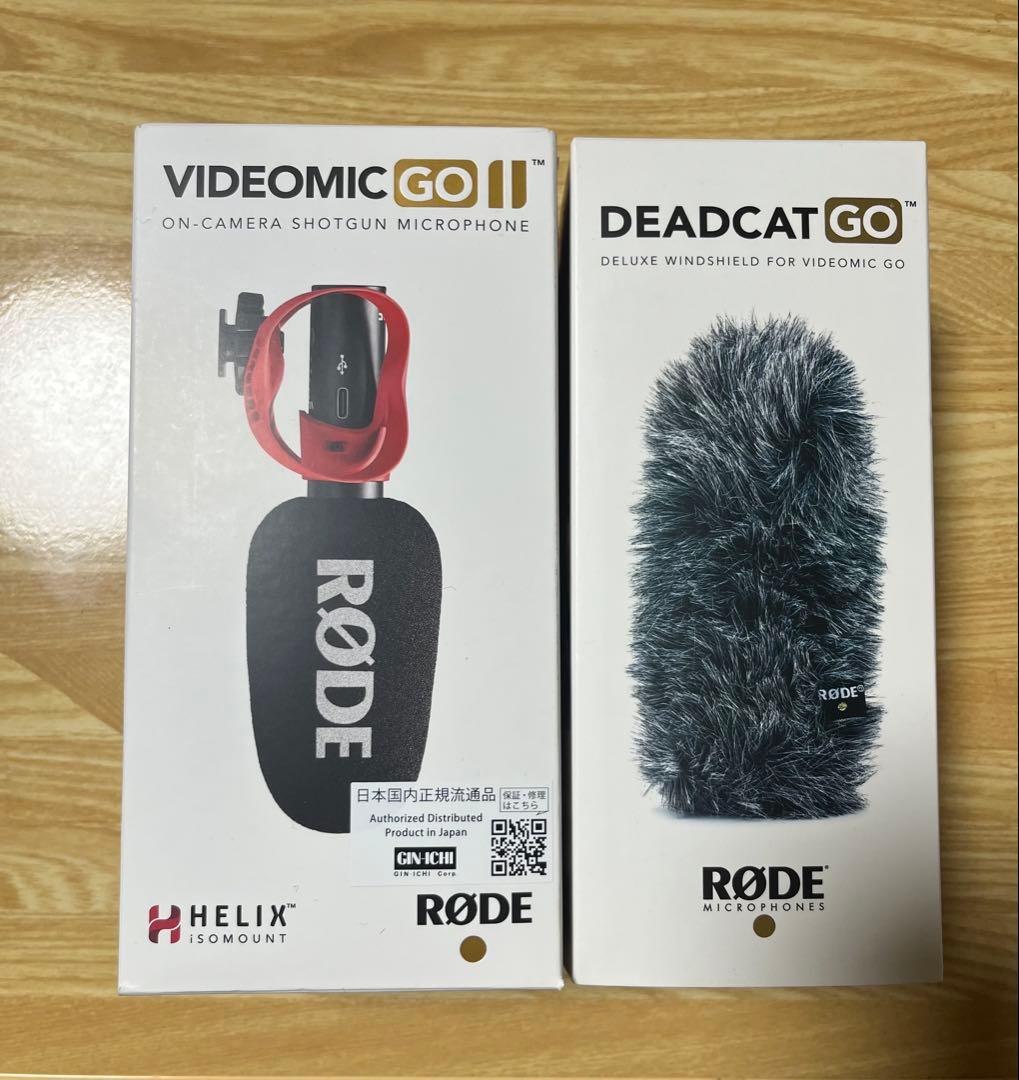 RØDE VIDEOMIC GOII + DEADCAT GO てつや
