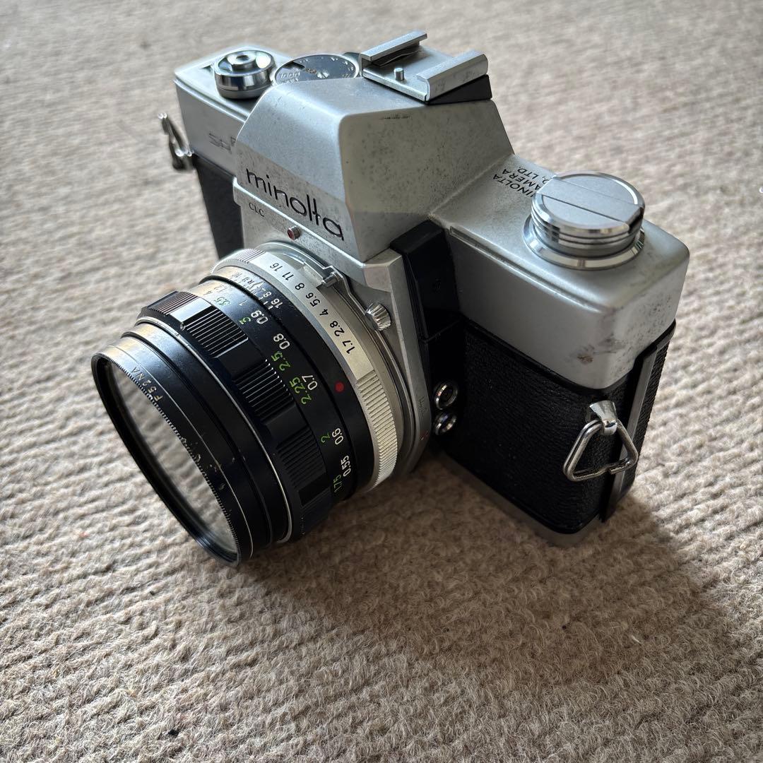 フィルムカメラミノルタSRT101×55mmＦ1.7