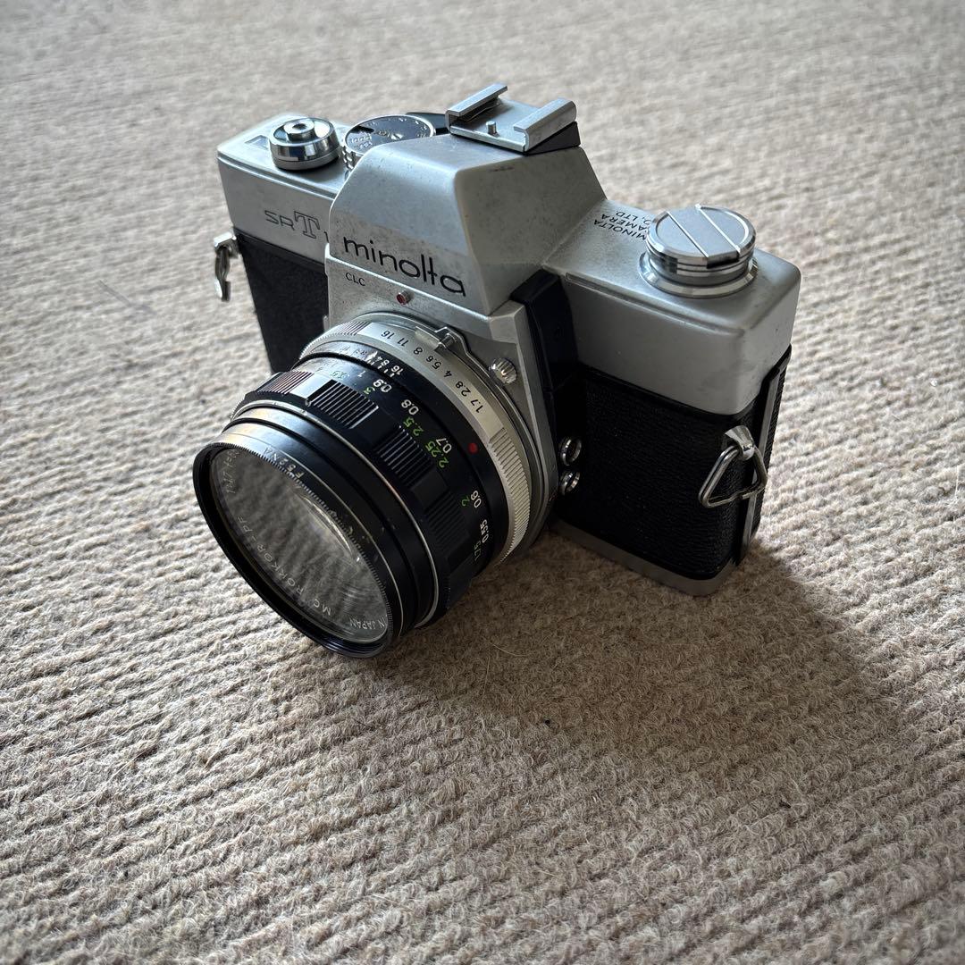 フィルムカメラミノルタSRT101×55mmＦ1.7