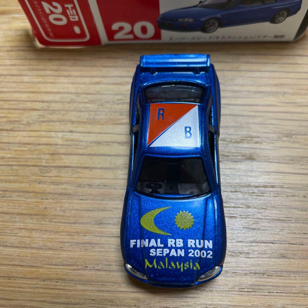 エアクール 特注 トミカ 日産 スカイライン gt-r ミニカー r34