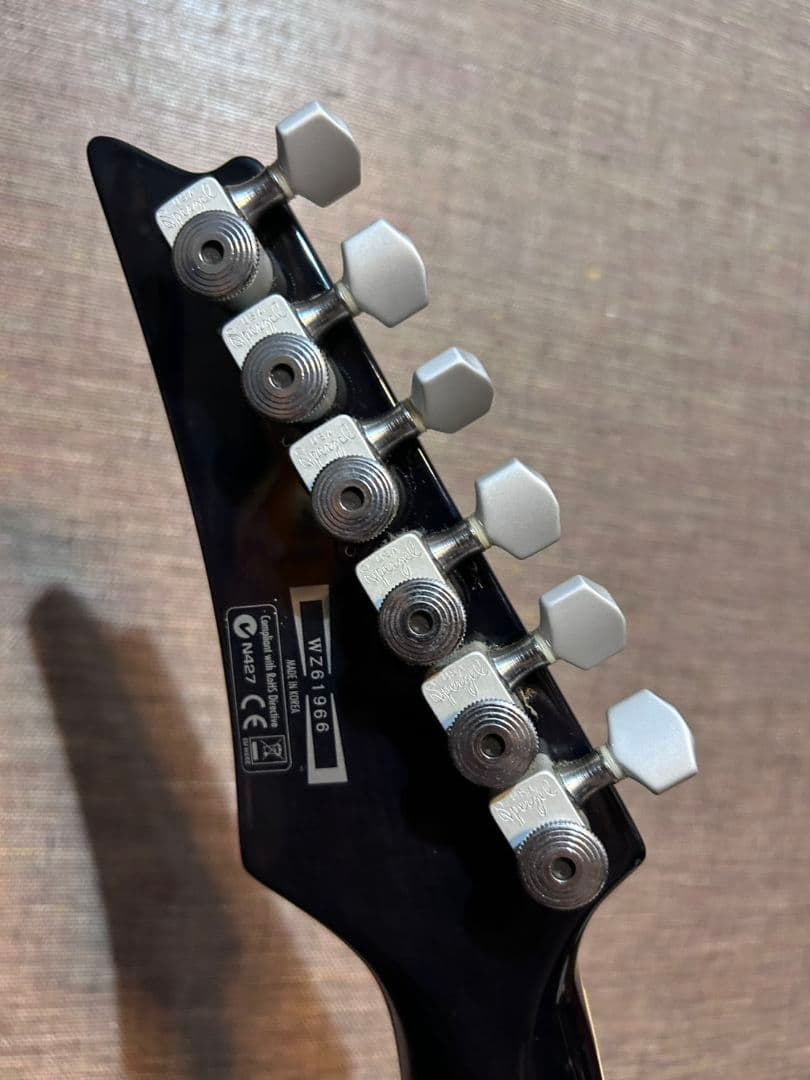 【限定モデル】Ibanezフレイムメイプル エレキギター 24フレット