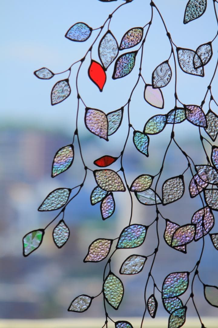 ステンドグラス　Glass　Leaves
