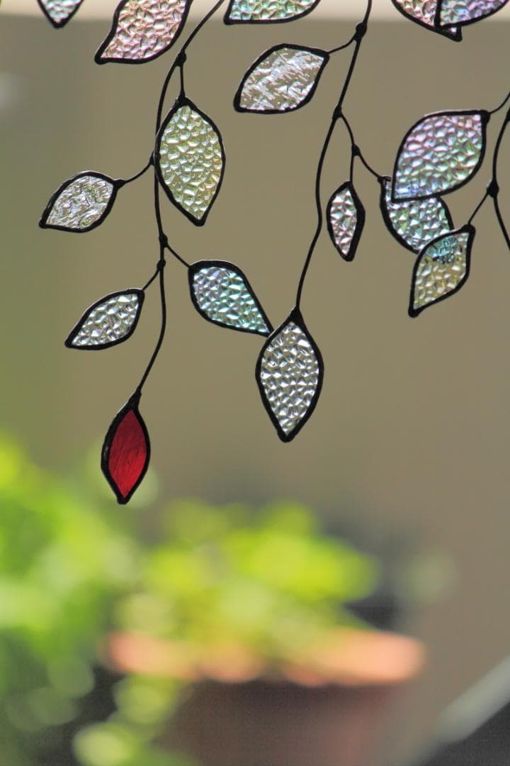 ステンドグラス　Glass　Leaves