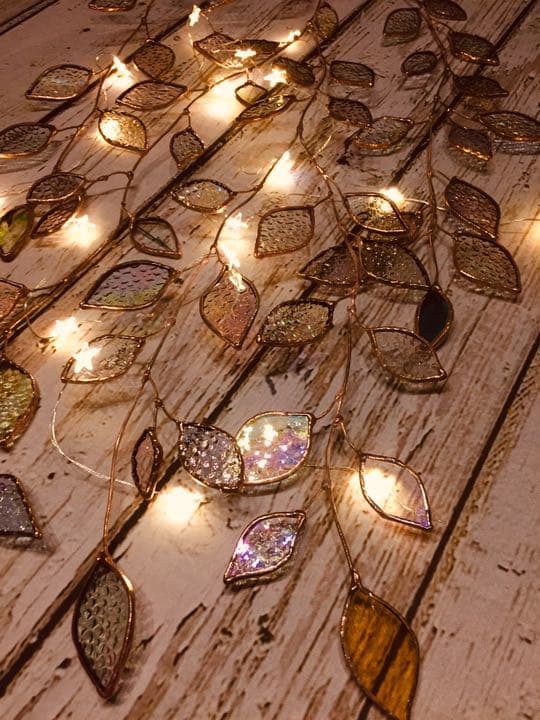 ステンドグラス　Glass　Leaves