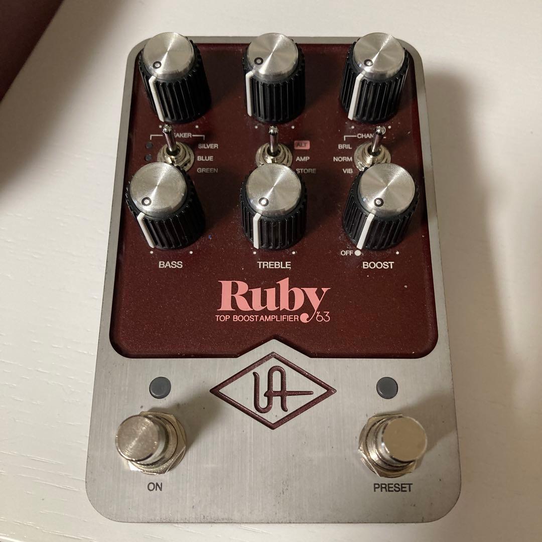 Universal Audio Ruby 63 ギターエフェクター