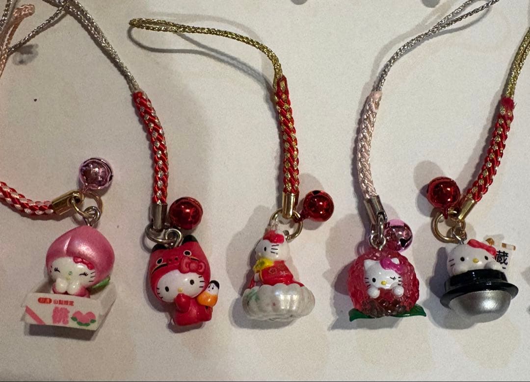 ご当地 キティ 根付け ストラップ 久光 Lifecella 67点 まとめ売り