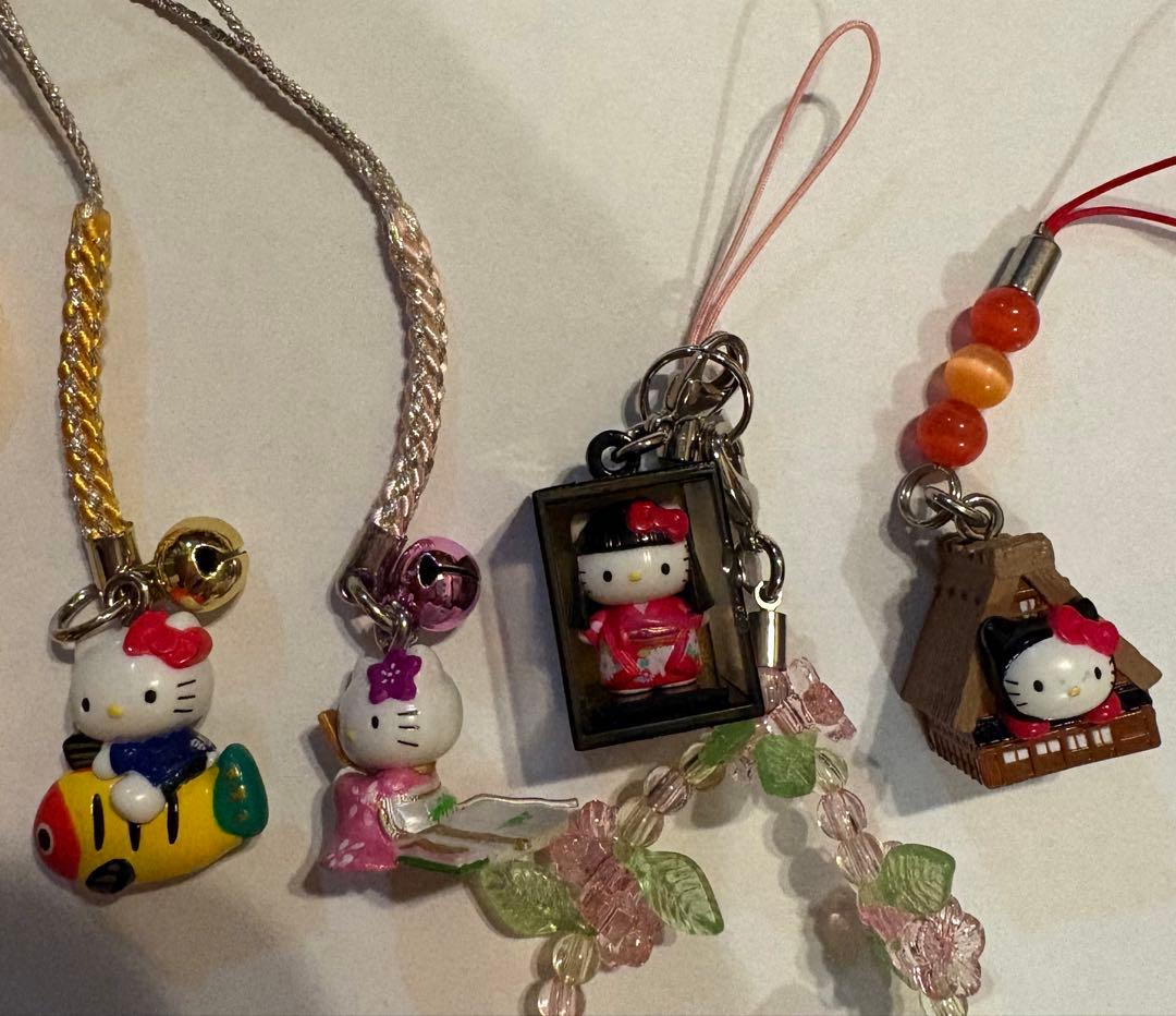 ご当地 キティ 根付け ストラップ 久光 Lifecella 67点 まとめ売り