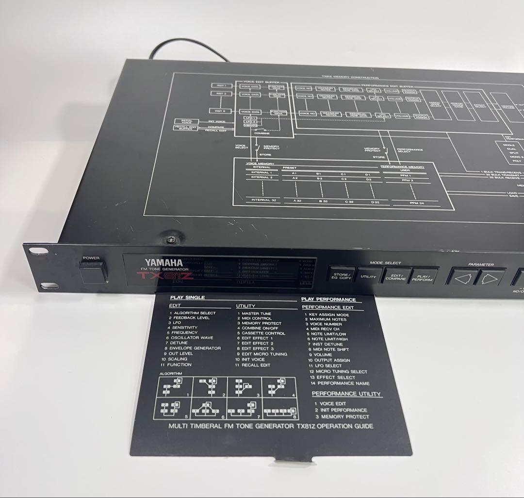 YAMAHA 音源モジュール TX81Z FM音源