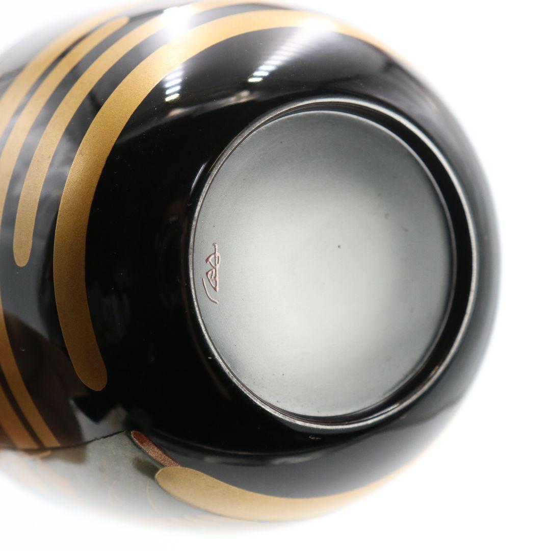 松村建作 蒔絵誰袖棗 秋草 誰ヶ袖 共箱共布 茶道具　OJ160　1F14