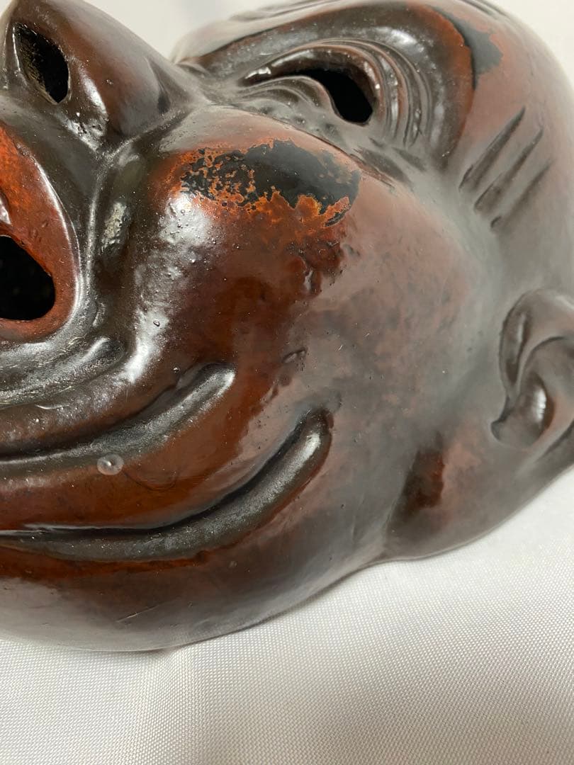 1383❣️ 重要文化財　舞楽面 二ノ舞（咲面）　レプリカ