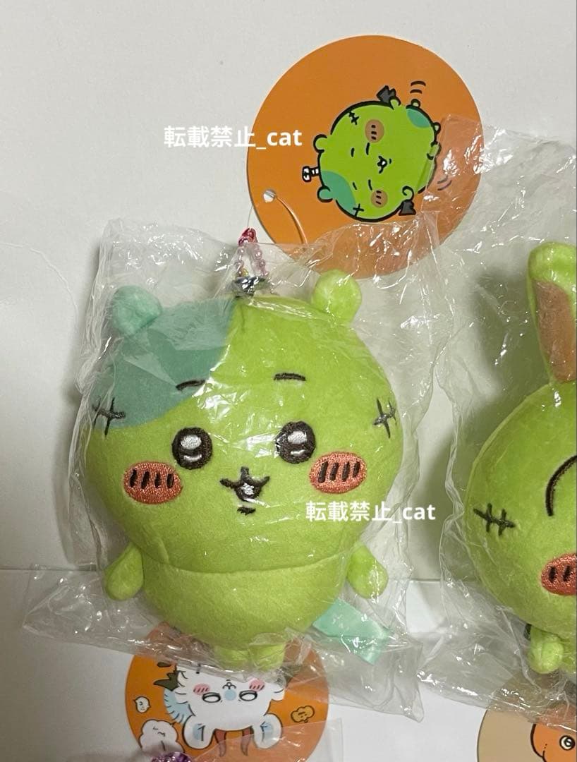 ちいかわ　仮装たのしい～！マスコット　ゾンビ、かぼちゃ、デビル　初回生産品