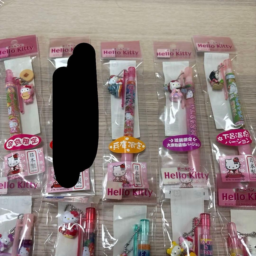 ご当地キティ　ボールペン　シャープペン　まとめ売り10本