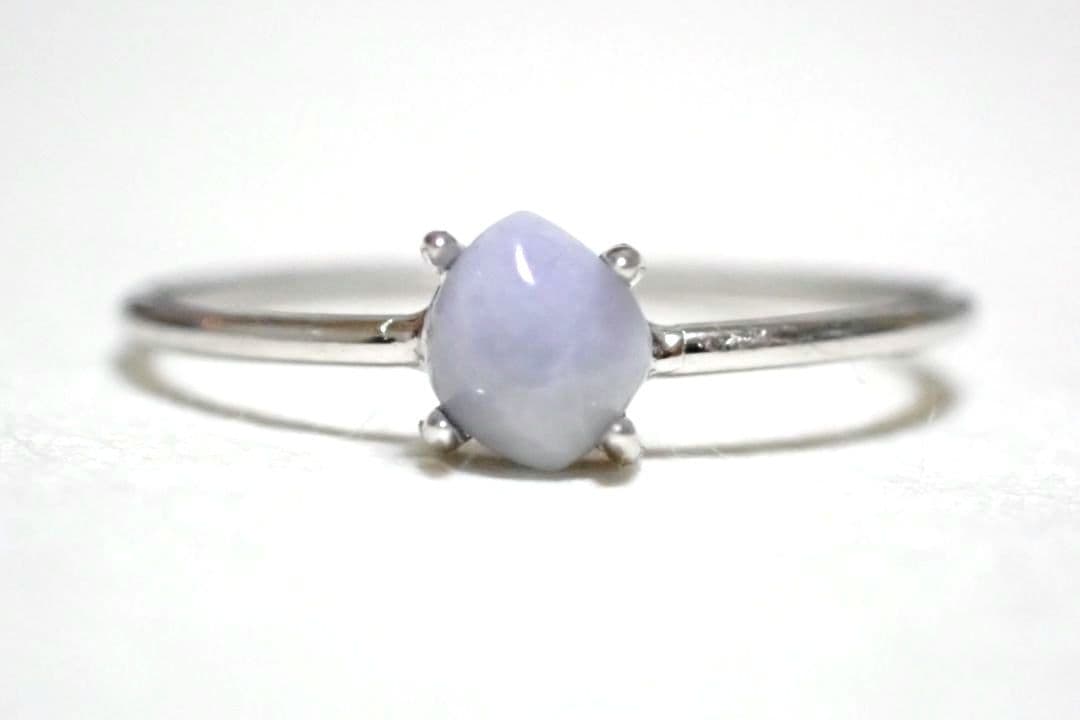 糸魚川翡翠　ラベンダー　姫川　リング　指輪　送料無料