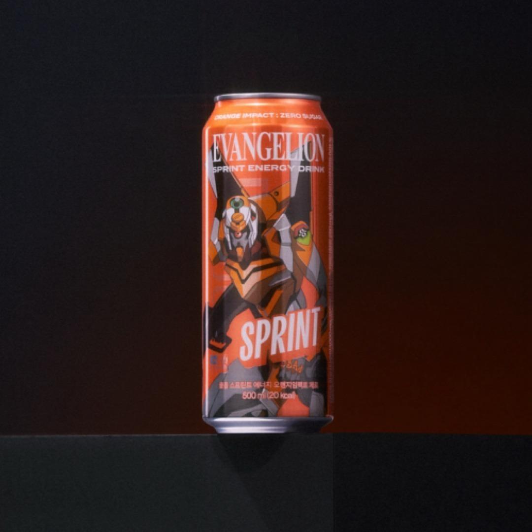【限定コラボ】エヴァンゲリオン　スプリント　デザイン缶4種＆コラボタンブラー