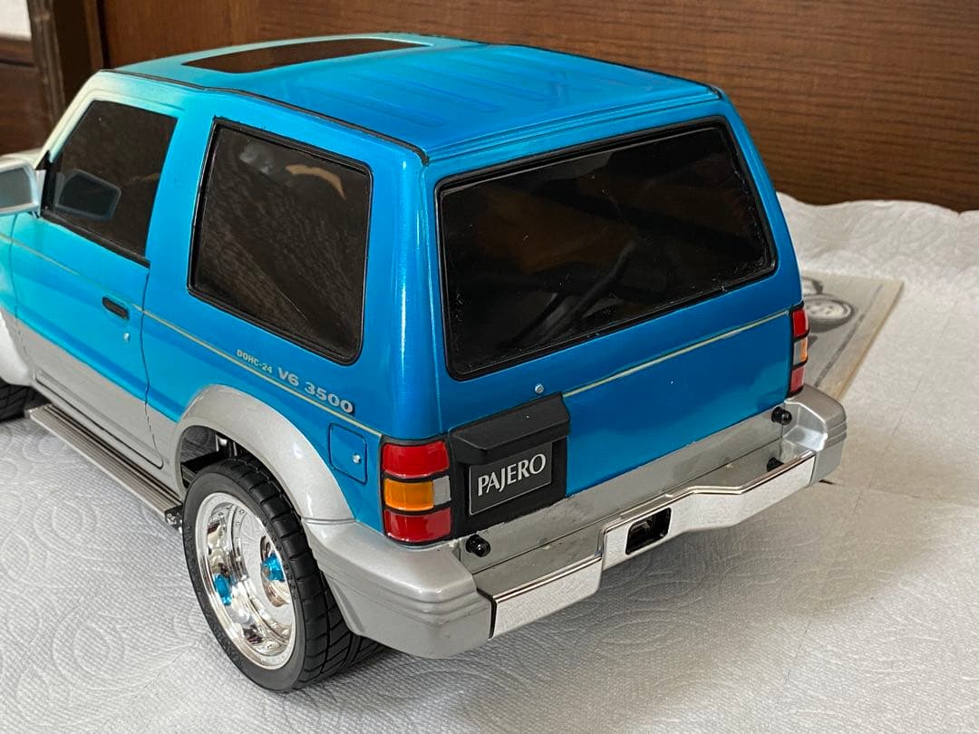 タミヤRCパジェロ ローダウンカスタム仕様（美品）プロポ、メカ付き