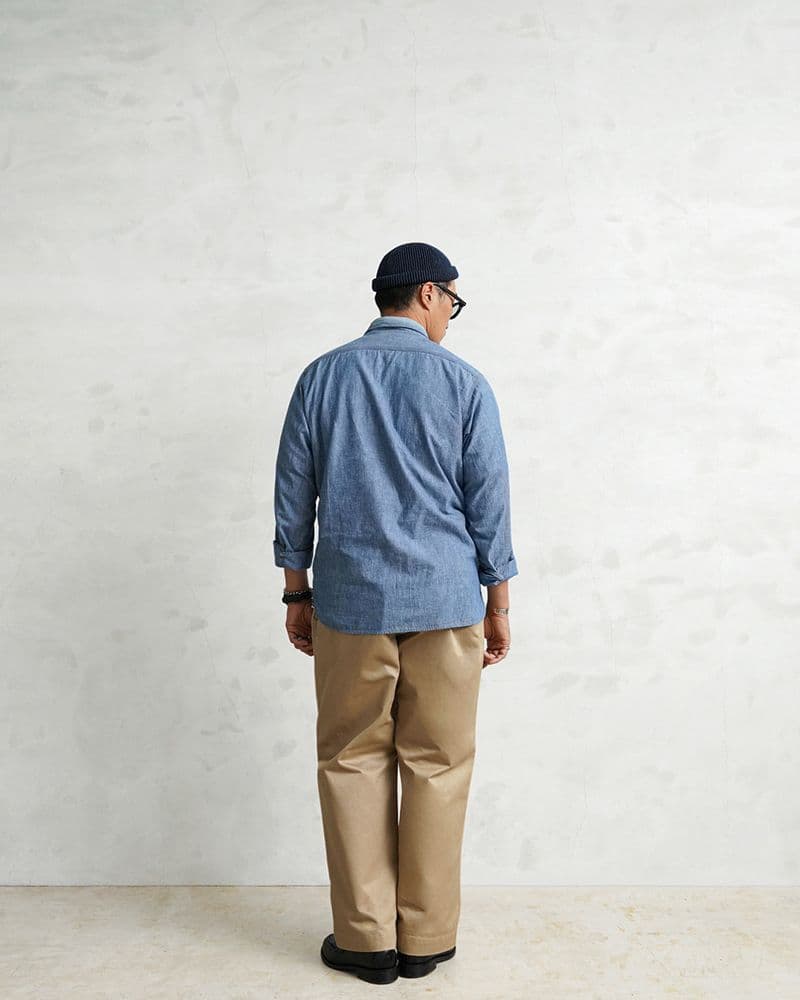 アオロン WAIPER 米軍 M45 チノ トラウザー カーキ ワイパー