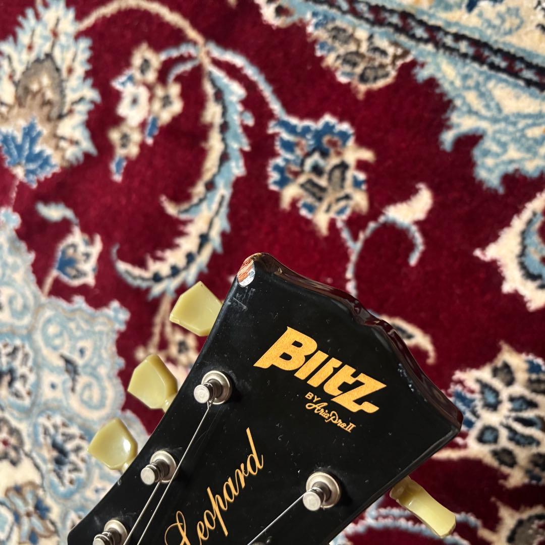 【レア】Blitz Leopard レスポール　ゴールドトップ　エレキギター
