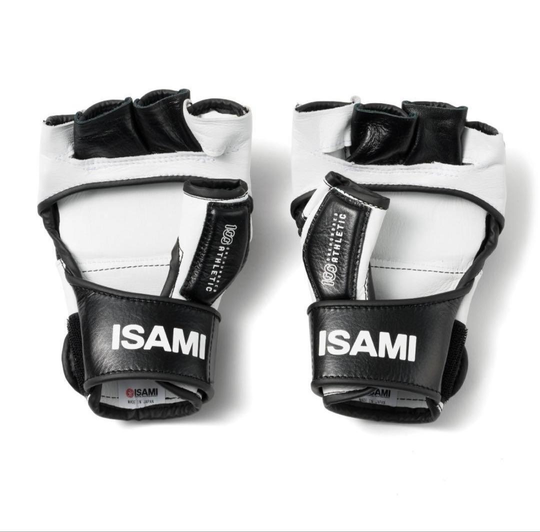 ISAMI×100Athletic 修斗オープンフィンガーグローブ
