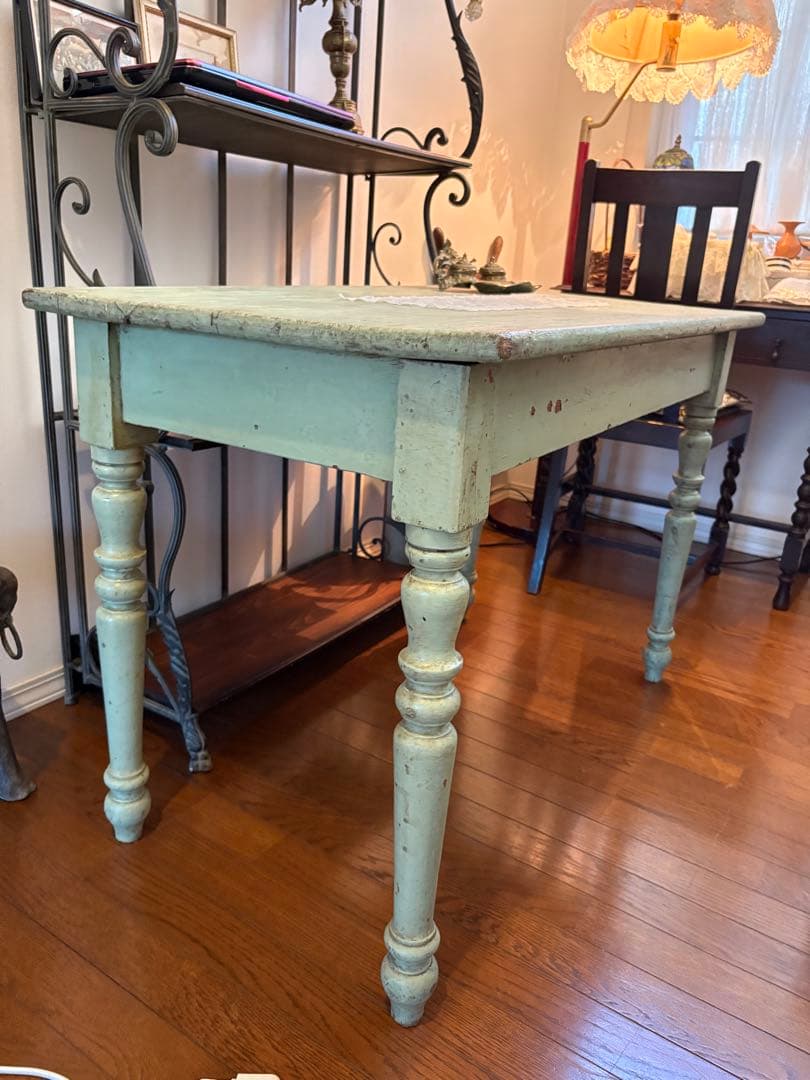 フランス製 ダイニングテーブル 作業台 テーブル 1940年代頃