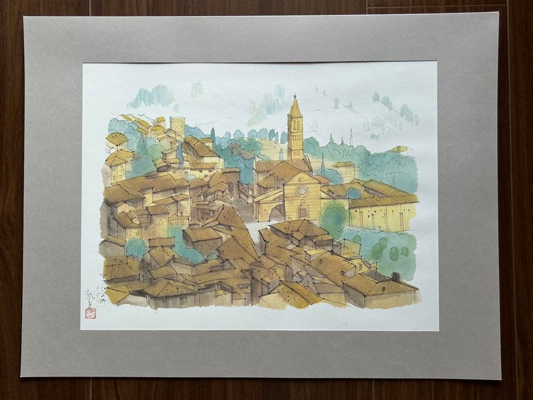 平山郁夫「遥かなる旅」印刷画集