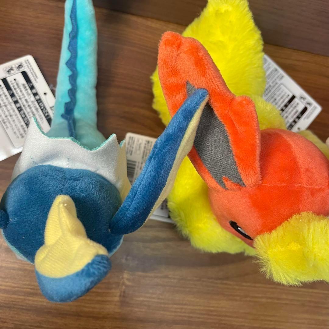 【廃盤タグ付き】シャワーズ他3体セット ポケモンセンター限定