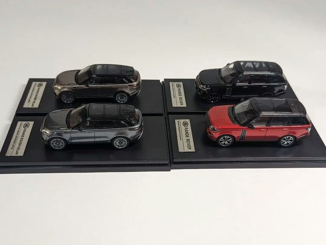 1/64 ミニカー　range rover　3台セット