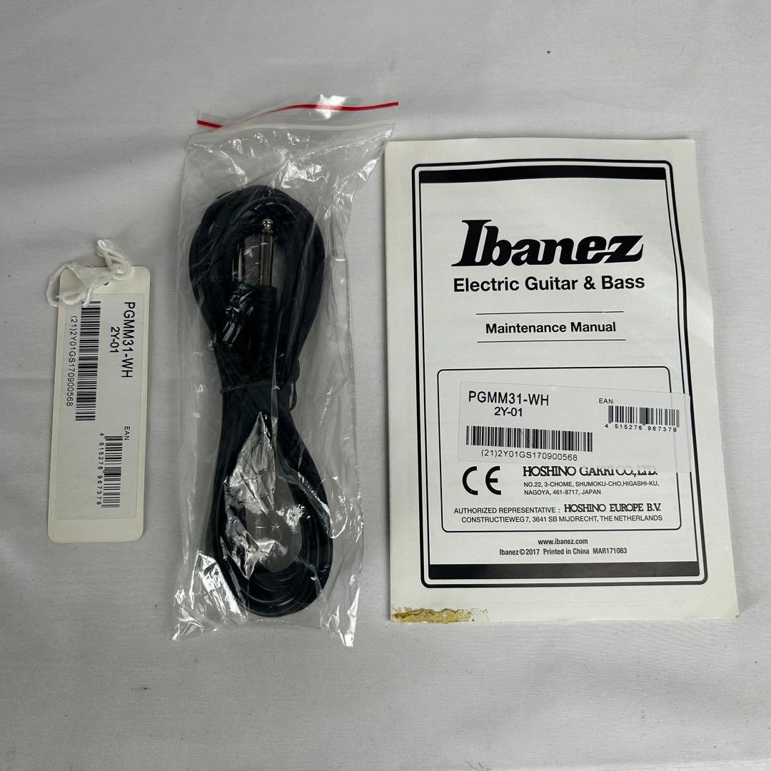 《良品》Ibanez PGMM31 ポールギルバートミニモデル 専用ケース付き