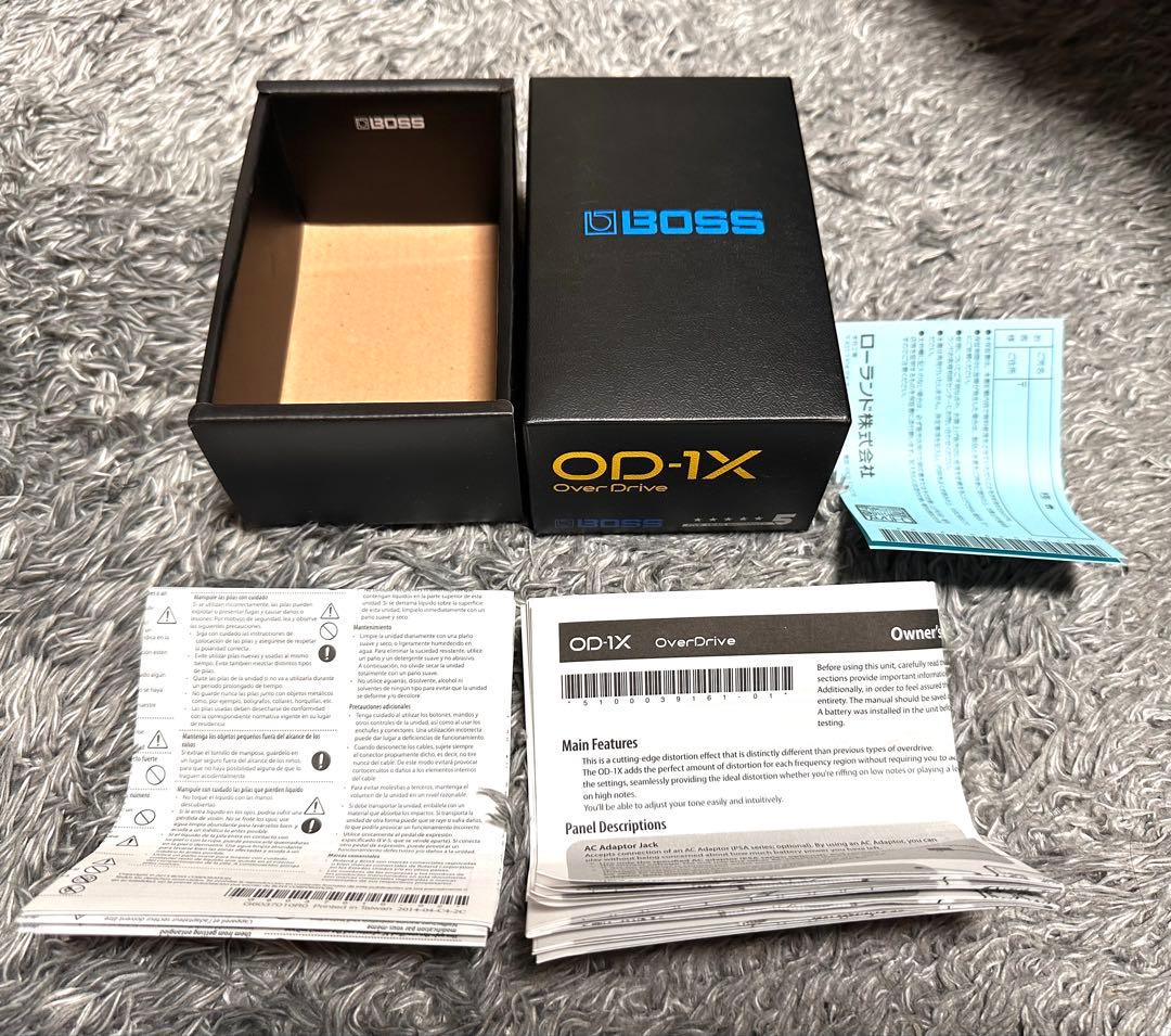 に*こ様 BOSS OverDrive OD-1X ギターエフェクター