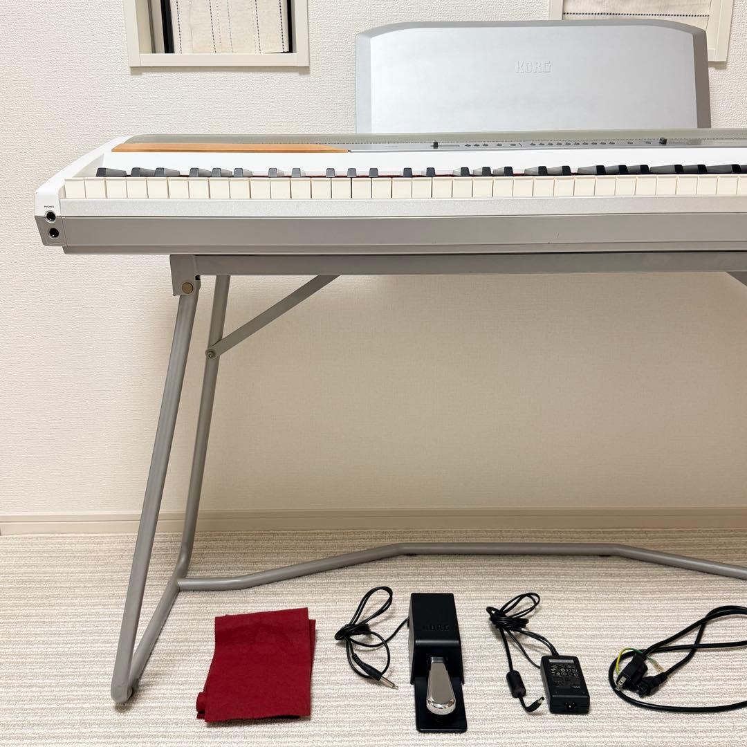 〚美品〛✦KORG 電子ピアノ SP-250 スタンド・ペダル付 2010年製✦