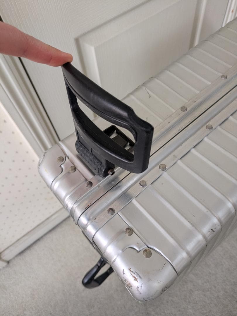 希少 RIMOWA リモワ 2輪 スーツケース キャリーケース アルミ 西ドイツ