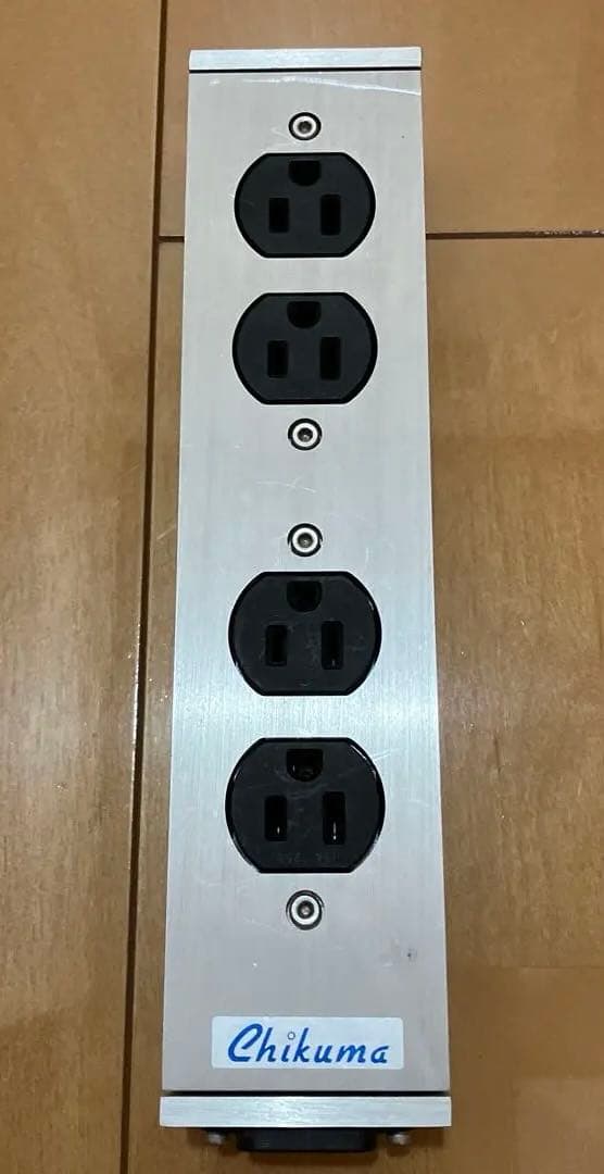 Chikuma 4口電源タップ CPS-22-CL