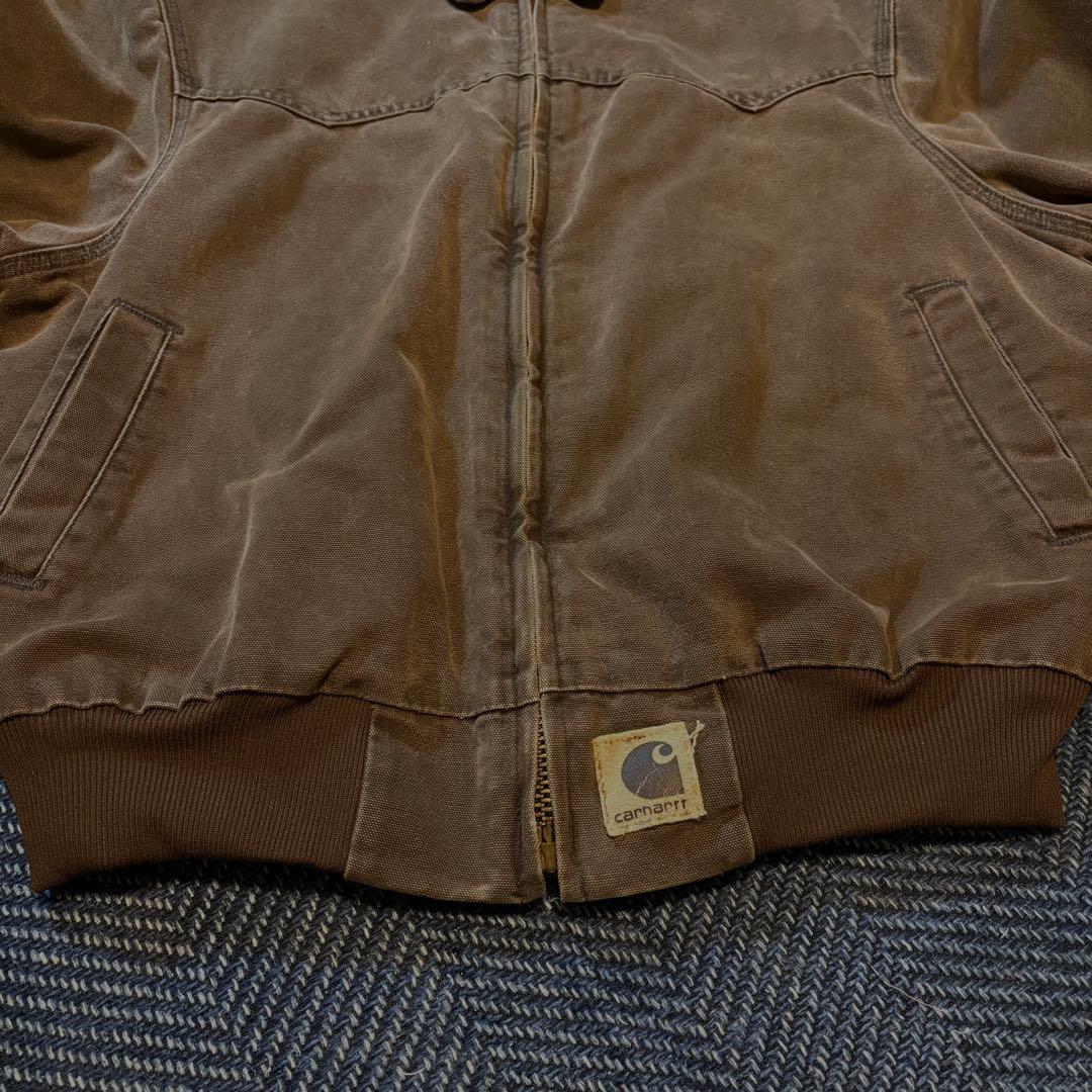 ジャケット・アウター Carhartt Santa Fe Jacket DARK BROWN/L-XL