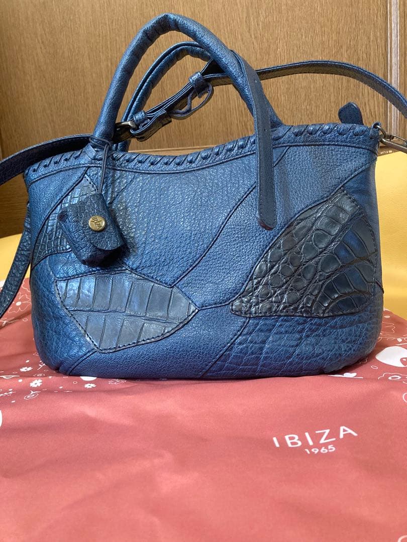 ダル　IBIZA クロコダイルとバッファロー2way 希少カガリやパッチ