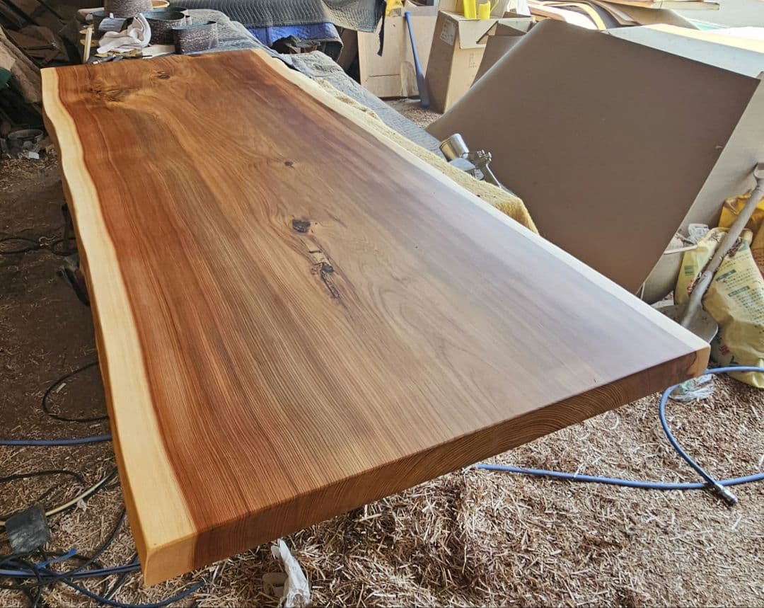 樹齢300年　紀州杉　一枚板　杉　ダイニング　テーブル　モンキーポッド