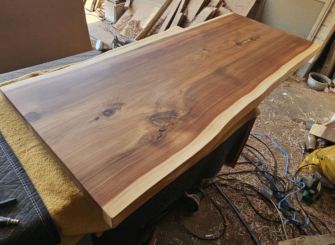 樹齢300年　紀州杉　一枚板　杉　ダイニング　テーブル　モンキーポッド