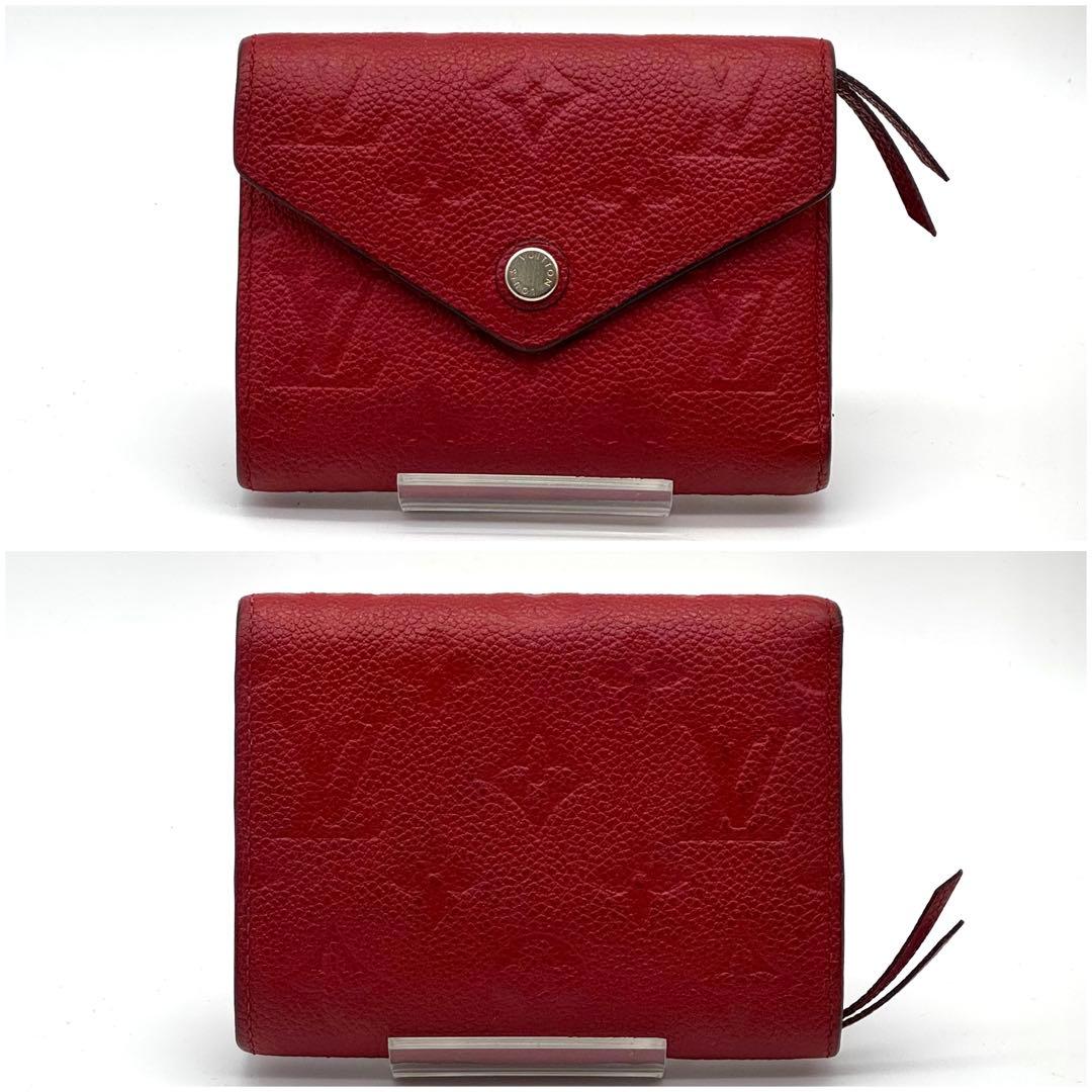 ルイヴィトン モノグラム アンプラント ポルトフォイユ ヴィクトリーヌ 三つ折り