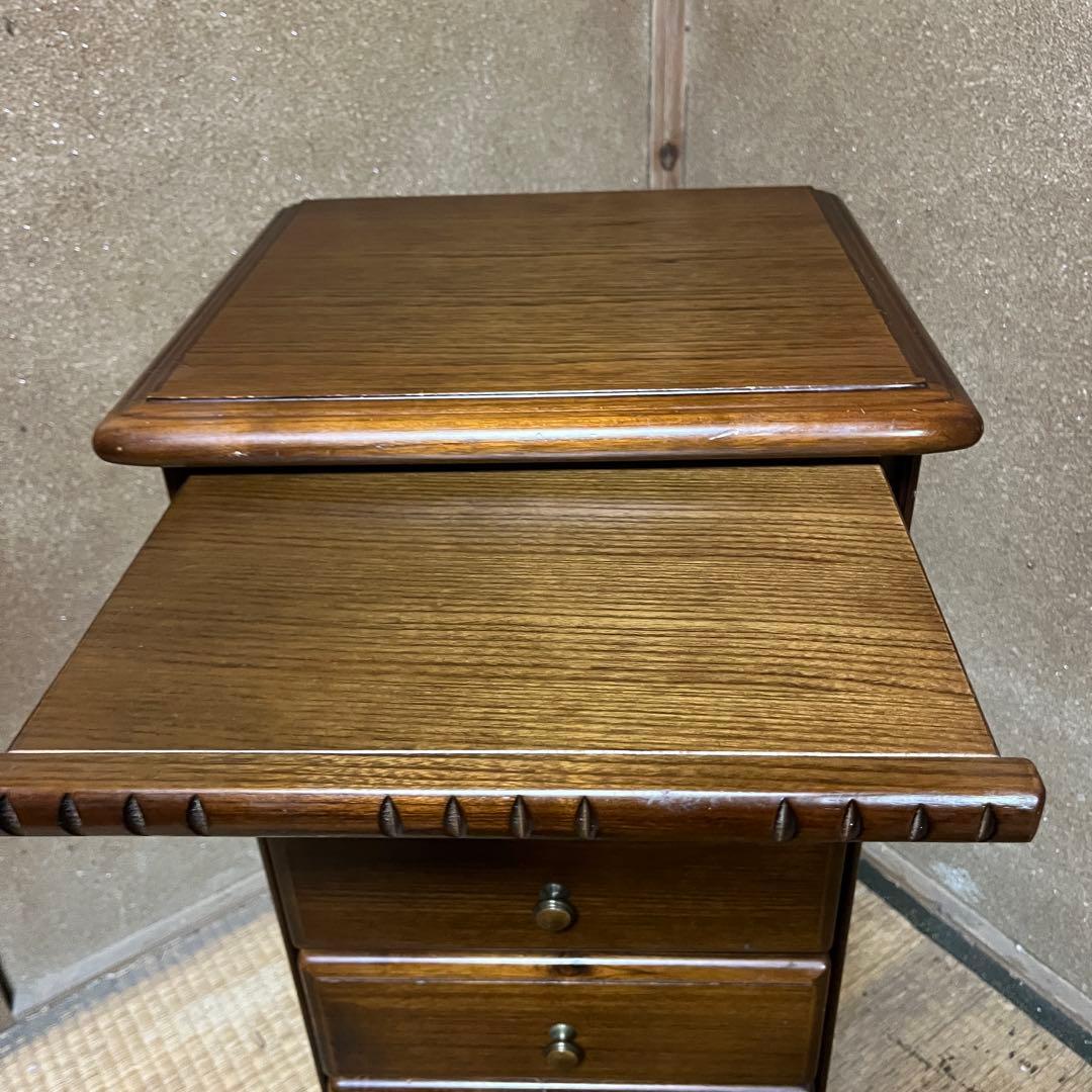 東海家具 Windsor サイドテーブル 電話台 テレフォンスタンド 木製