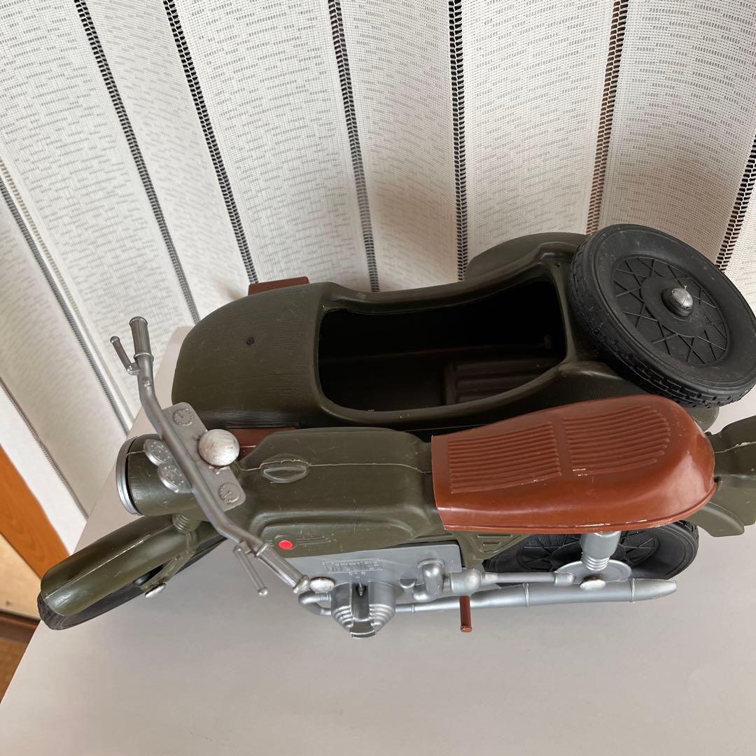 GI.joe (アクションマン) バイクとサイドカー　1970年代　ビンテージ