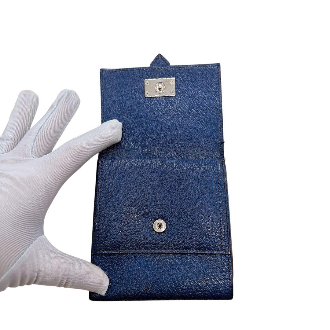 エルメス ヴォーエプソン フラップ ベアン レクトベルソ 三つ折り財布 お買い得