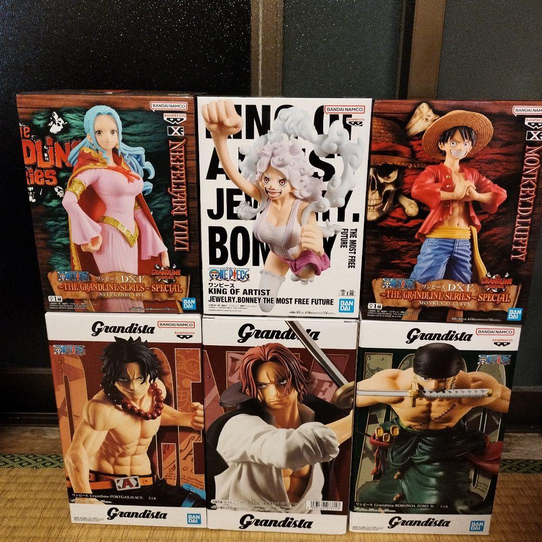 ワンピース Grandista フィギュア ６点セット