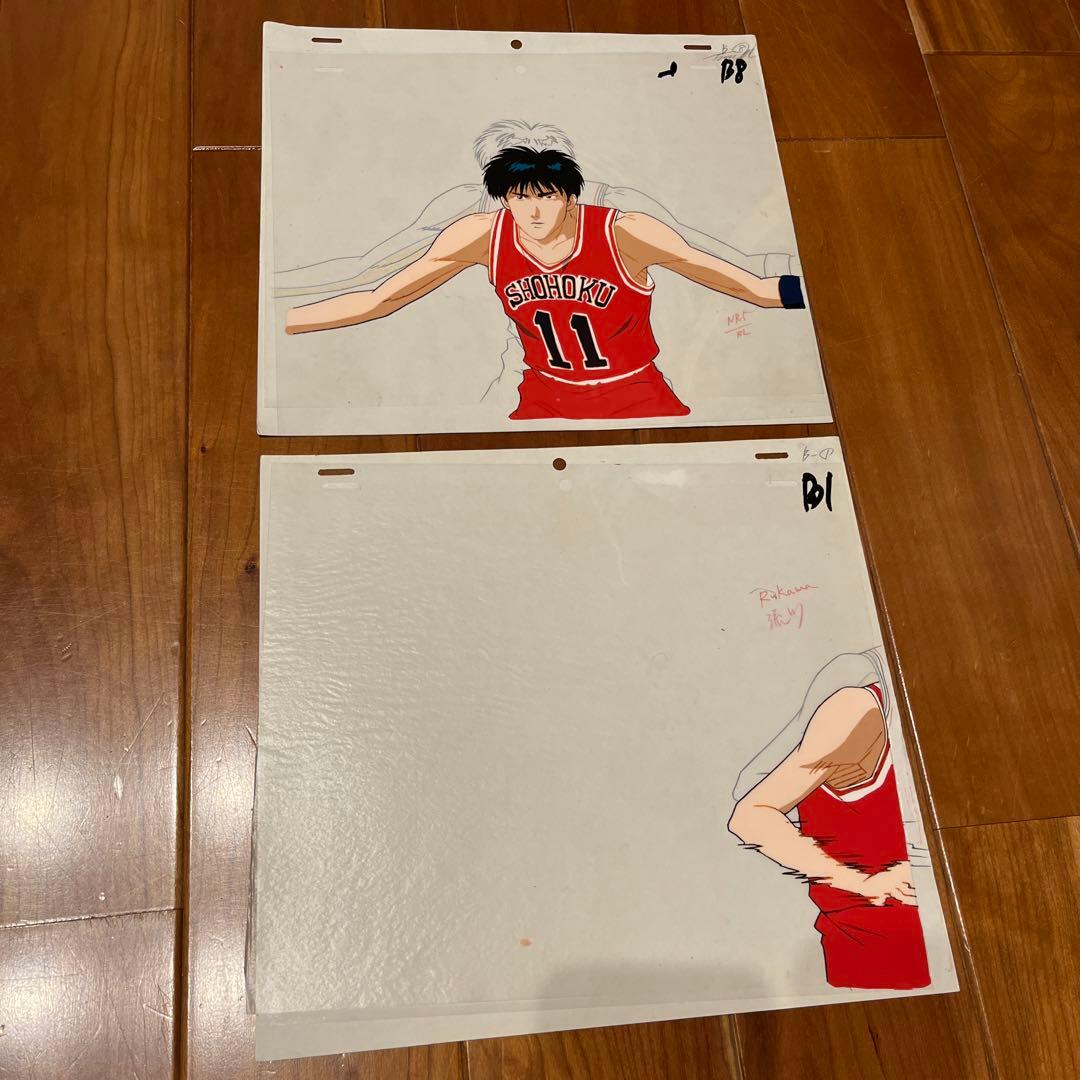 スラムダンク　流川楓　セル画　極レア