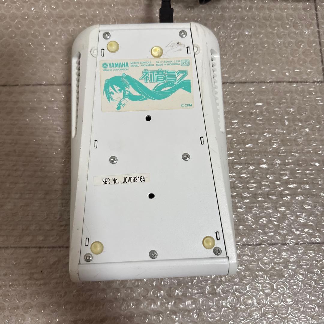 【通電のみ確認】音響ミキサー　YAMAHA AG03-MIKU