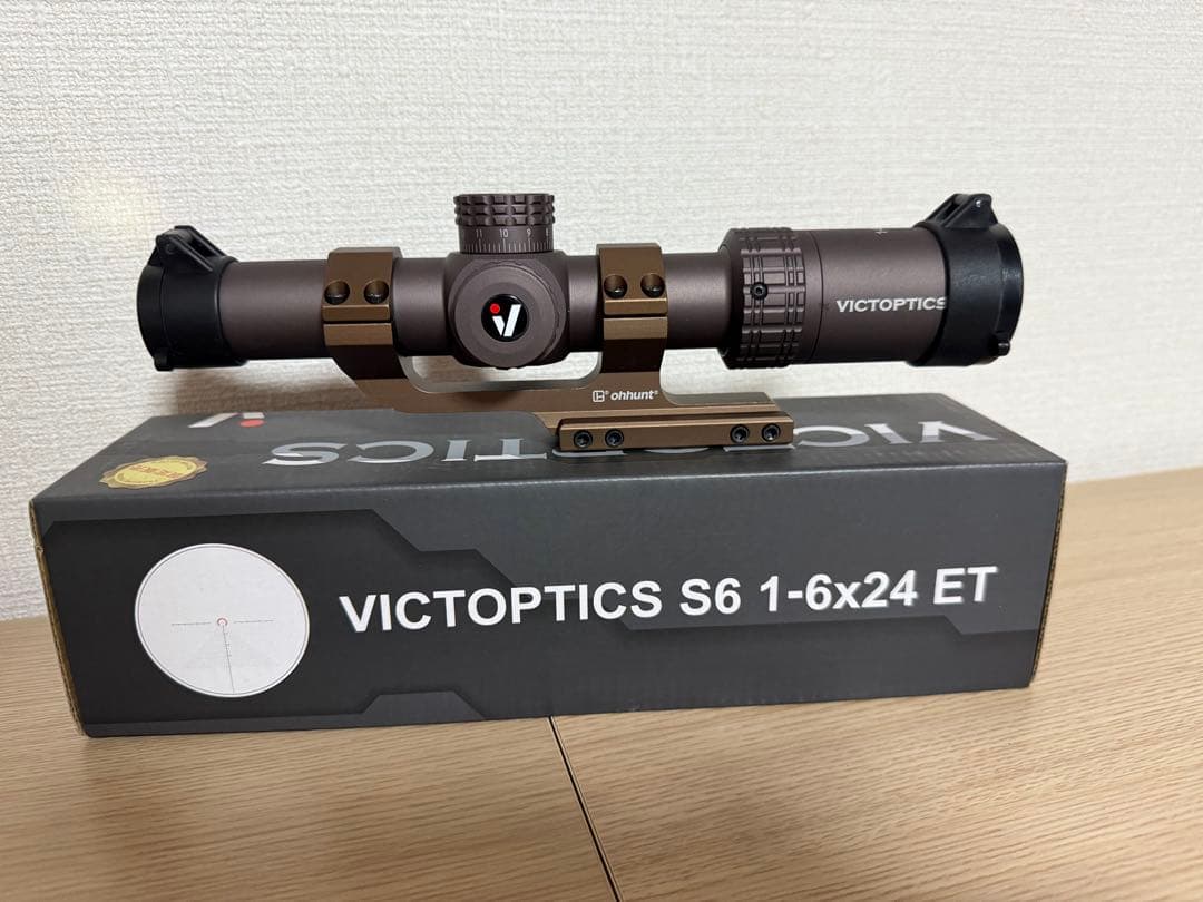 Vector Optics VICTOPTICS S6 1-6x24 マウント付