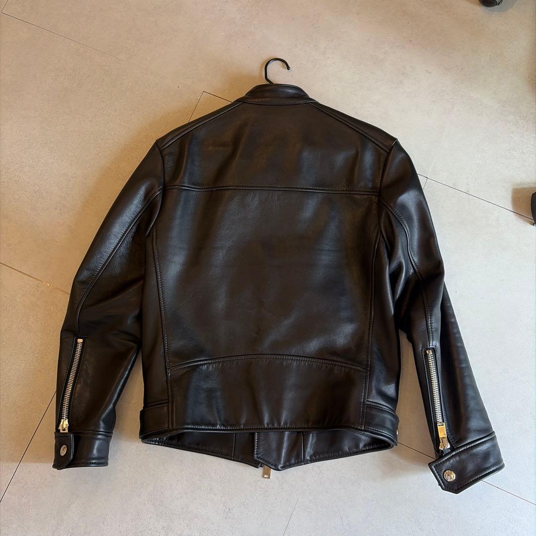 フィクサー FIXER F1 レザーライダース 黒 干場 セミダブル　46