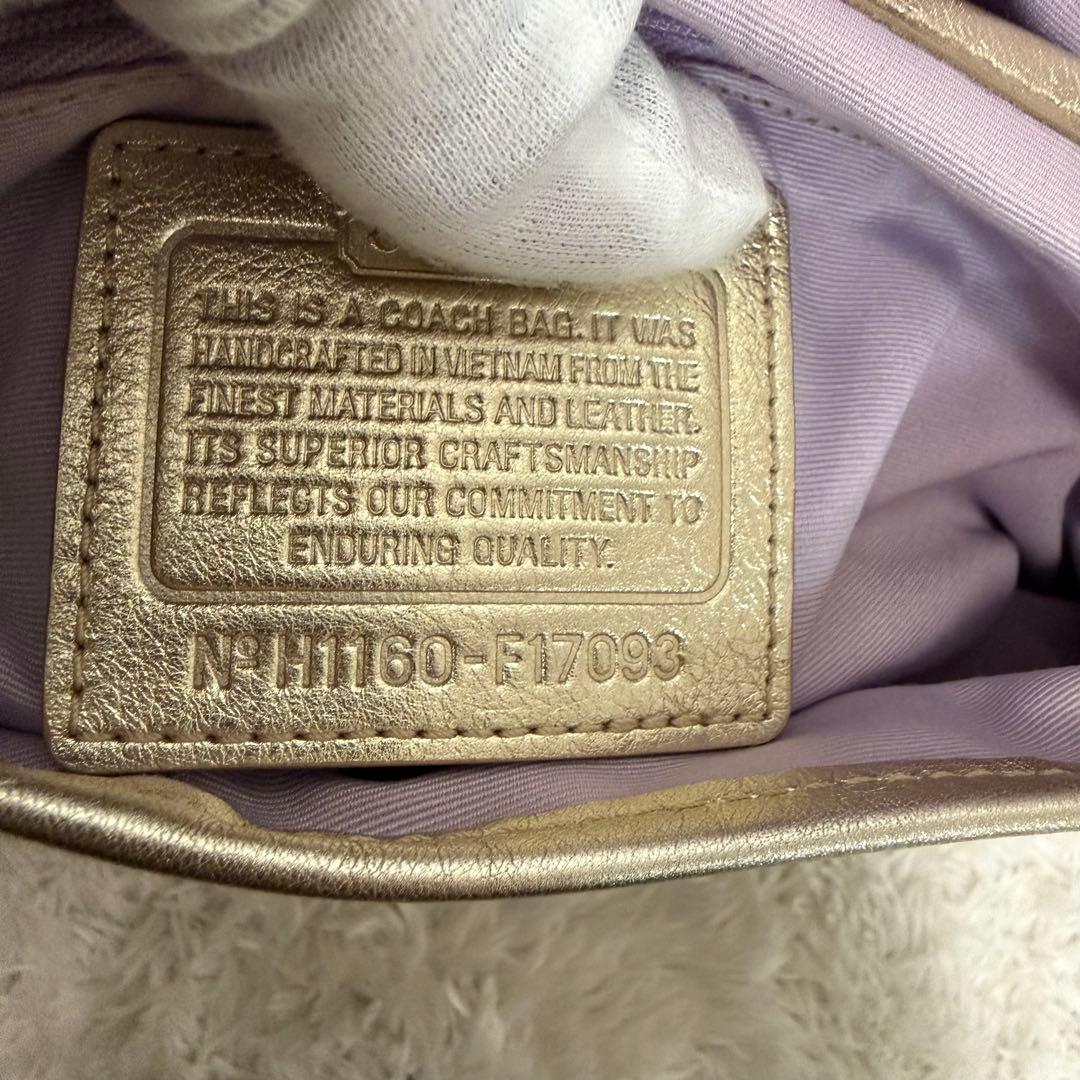 コーチ　ソーホー　ワンショルダー　ハンドバッグ　archive F17093