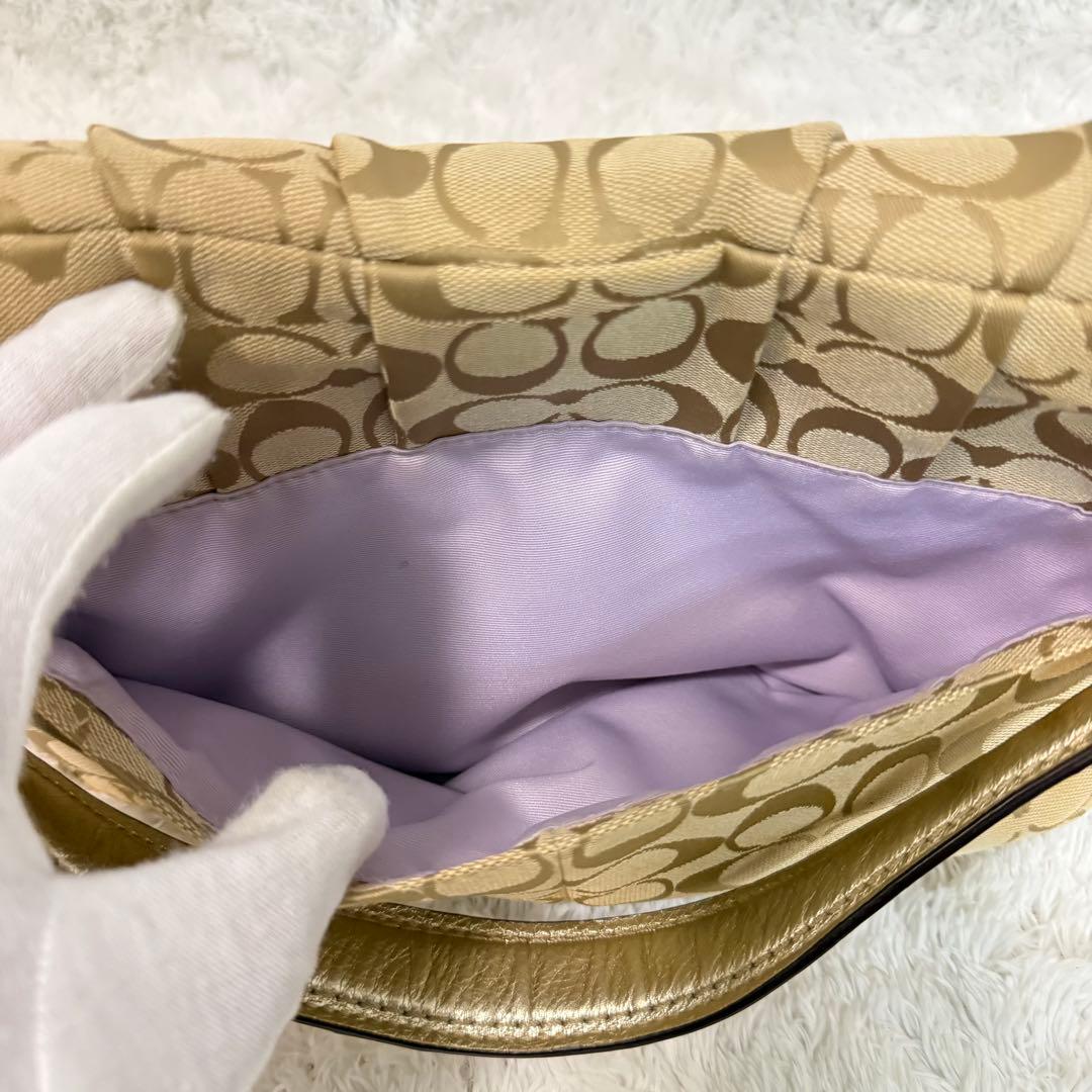 コーチ　ソーホー　ワンショルダー　ハンドバッグ　archive F17093