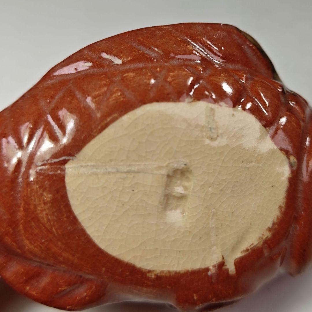 イ296 香合『加州梅山窯　香野壮明』『鯛　香合　共箱』茶道具